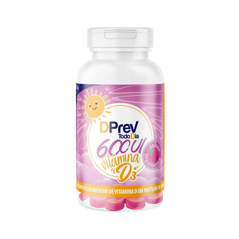Vitamina D Dprev Todo Dia 600UI - 30 Unidades - Gomas