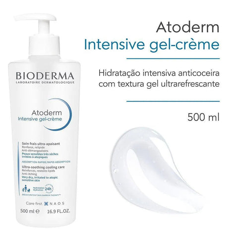 Gel Creme Intensive Bioderma Atoderm 500Ml