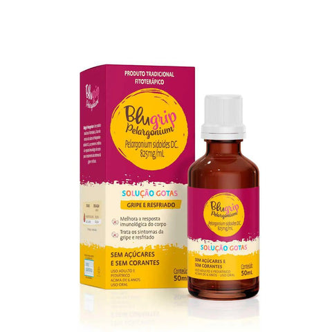 Blugrip Pelargonium  825mg/mL - 50 mL - Gotas