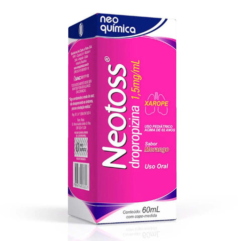 Neotoss 1,5mg/mL - 60 mL - Xarope