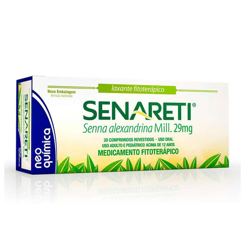 Senareti 29mg - 20 Unidades - Comprimido