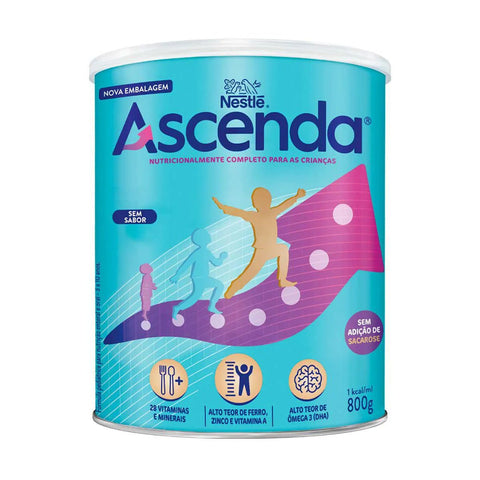 Ascenda Complete  Sabor Sem Sabor - 800 g