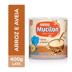 Cereal Infantil Mucilon Arroz e Aveia 400g