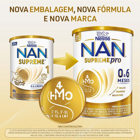 Fórmula Infantil Nan Supreme 1 - 800 g