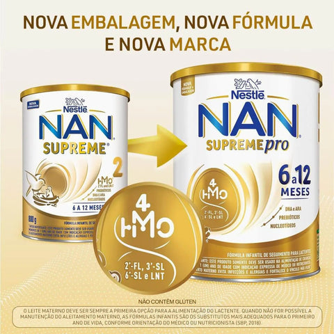 Fórmula Infantil Nan Supreme 2 - 800 g