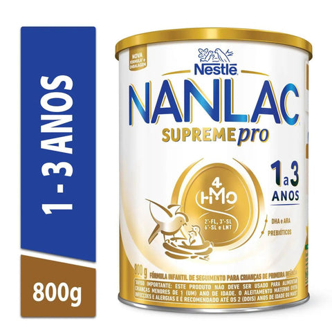 Fórmula Infantil Nanlac Supreme 1 a 3 - 800 g