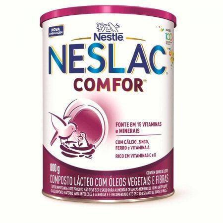 Fórmula Infantil Neslac Comfor Tradicional - 800 g