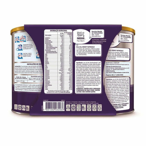 Fórmula Infantil Ninho Nutrigold 2 x 800 g