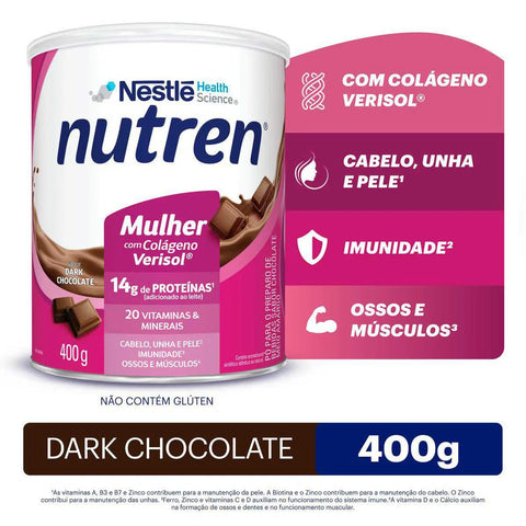 Nutren Beauty Dark Chocolate - 400 g