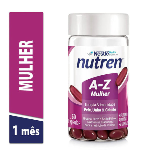 Polivitamínico Nutren Mulher A-Z 60 Unidades - Cápsula