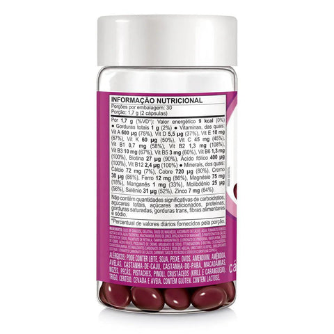 Polivitamínico Nutren Mulher A-Z 60 Unidades - Cápsula