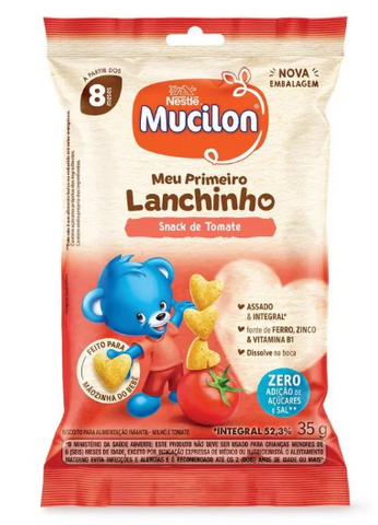 Snack Infantil Mucilon Tomate 35g