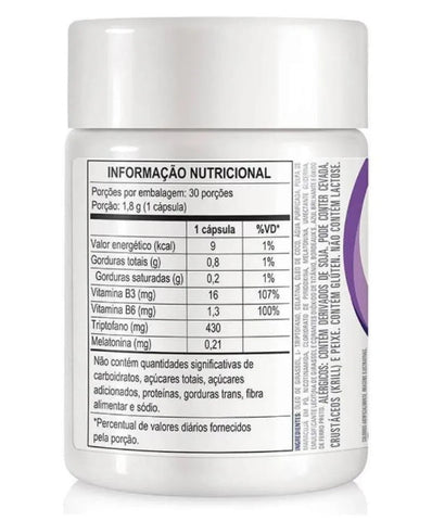 Suplemento Alimentar Nutren Melatonina Good Night 30 Caps