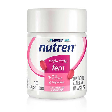 Suplemento Alimentar Nutren Pré-Ciclo Fem 10 Cápsulas