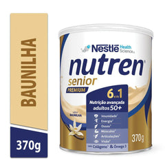 Suplemento Alimentar Nutren Senior Premium Sabor Baunilha 370g