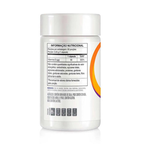 Vitamina D Nutren 2000UI - 60 Unidades - Cápsula