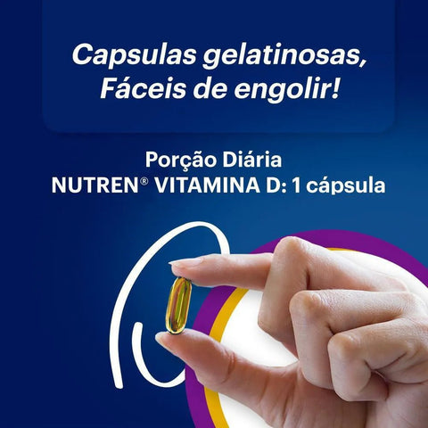 Vitamina D Nutren 2000UI - 60 Unidades - Cápsula
