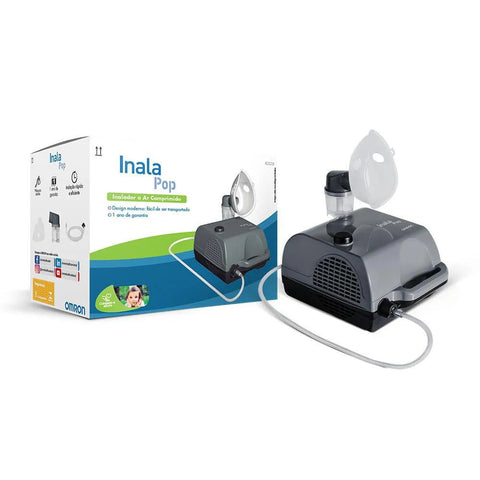 Inalador Ar Comprimido Omron Inalapop Ne-C704