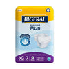 Ontex Fralda Geriátrica Bigfral Regular Plus Tamanho XG - 7 Unidades