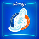 Absorvente Always  Com Abas - Cobertura Seca - 16 Unidades - Tamanho P
