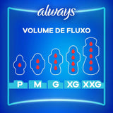 Absorvente Always  Com Abas - Cobertura Suave - 16 Unidades - Tamanho P