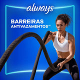 Absorvente Always  Com Abas - Cobertura Suave - 16 Unidades - Tamanho P