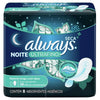 P&G Absorvente Always Noturno  Com Abas - Cobertura Seca - 8 Unidades