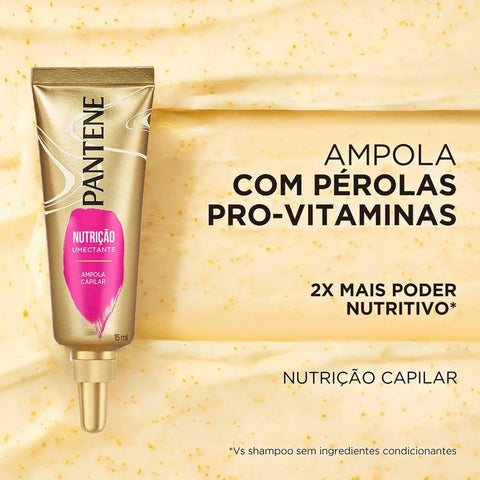 Ampola de Tratamento Pantene Pro-V Força e Reconstrução 15Ml, 3 Unidades