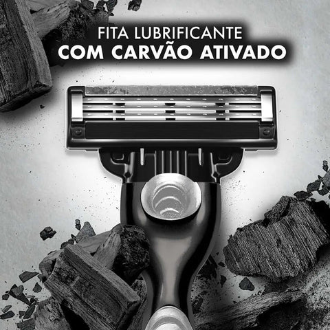 Aparelho de Barbear Gillette Mach3 Carbono 1 Unidade
