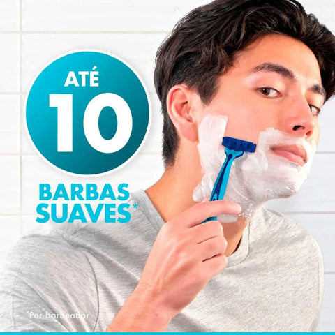 Aparelho de Barbear Gillette Prestobarba 3 Fresh Descartável Com 4 Unidades
