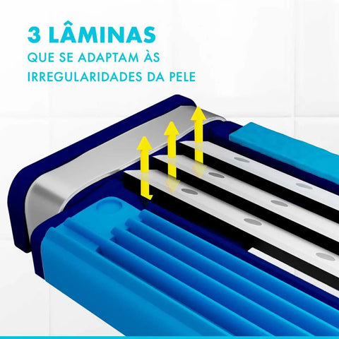 Aparelho de Barbear Gillette Prestobarba 3 Fresh Descartável Com 4 Unidades