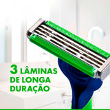 Aparelho de Barbear Gillette Prestobarba 3 Sensitive Aloe Vera 8 Unidades