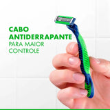 Aparelho de Barbear Gillette Prestobarba 3 Sensitive Aloe Vera 8 Unidades