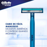 Aparelho Para Barbear Masculino Gillette Prestobarba Ultragrip Com 2 Unidades