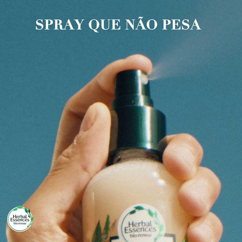 Aqua Óleo Para Os Cabelos Herbal Essences Babosa & Óleo de Argan Com 100ml