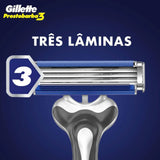 Barbeador Gillette Prestobarba 3 Comfortgel 8 Unidades