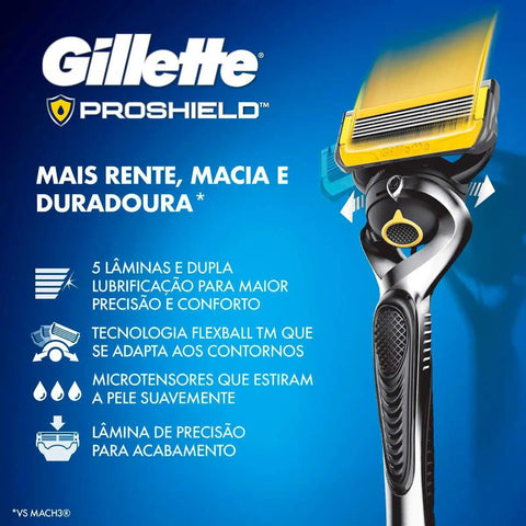 Carga Gillette Fusion Proshield  2 Unidades
