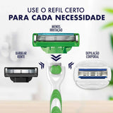 Carga Gillette Mach3  Sensitive - 2 Unidades
