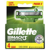 P&G Carga Gillette Mach3 Sensitive - 3 + 1 Unidades