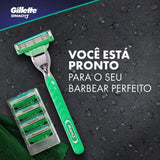 Carga Gillette Mach3  Sensitive - 4 Unidades