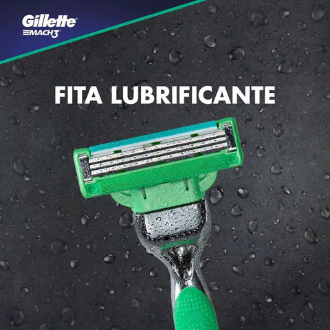 Carga Gillette Mach3  Sensitive - 4 Unidades