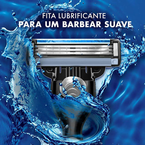 Carga Gillette Mach3  Tradicional - 4 Unidades