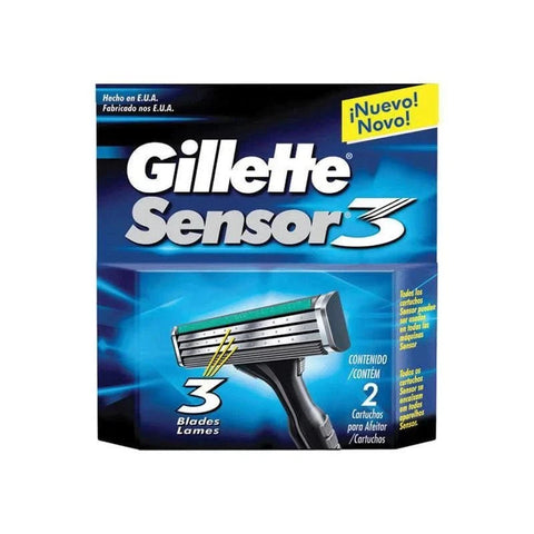 Carga Gillette Sensor3  2 Unidades