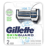 Carga Gillette Skinguard  Sensitive - 2 Unidades