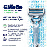Carga Gillette Skinguard  Sensitive - 2 Unidades