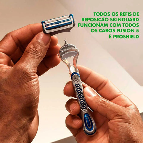 Carga Gillette Skinguard  Sensitive - 2 Unidades