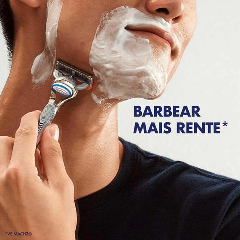 Carga Para Aparelho de Barbear Gillette Fusion 5 - 4 Unidades