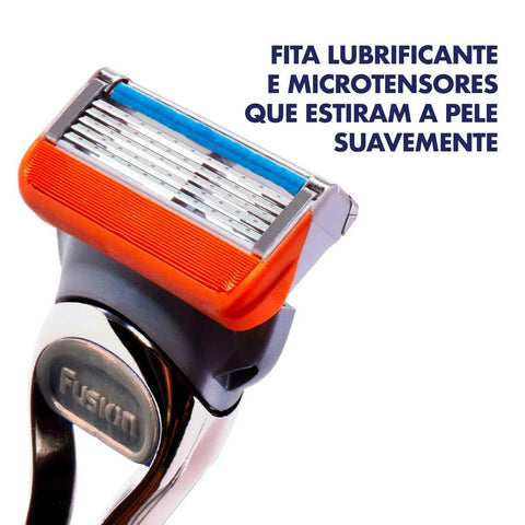 Carga Para Aparelho de Barbear Gillette Fusion 5 - 4 Unidades