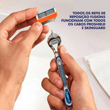 Carga Para Aparelho de Barbear Gillette Fusion 5 - 4 Unidades