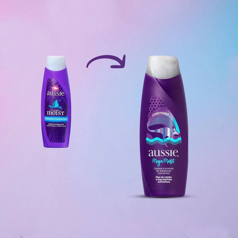 Condicionador Aussie Mega Moist 360Ml